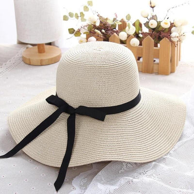 Big Wide Brim  Foldable Sun Block UV Protection Panama Straw Hat