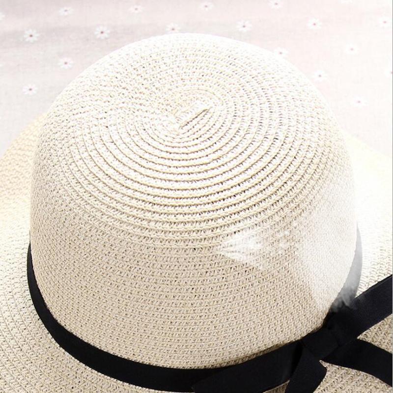 Big Wide Brim  Foldable Sun Block UV Protection Panama Straw Hat