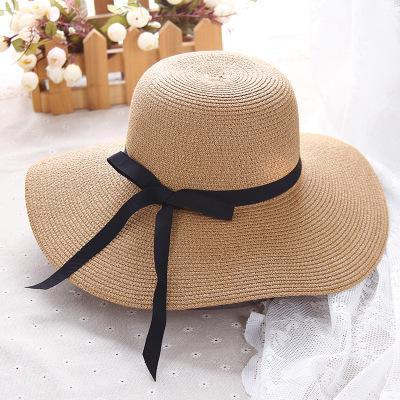 Big Wide Brim  Foldable Sun Block UV Protection Panama Straw Hat