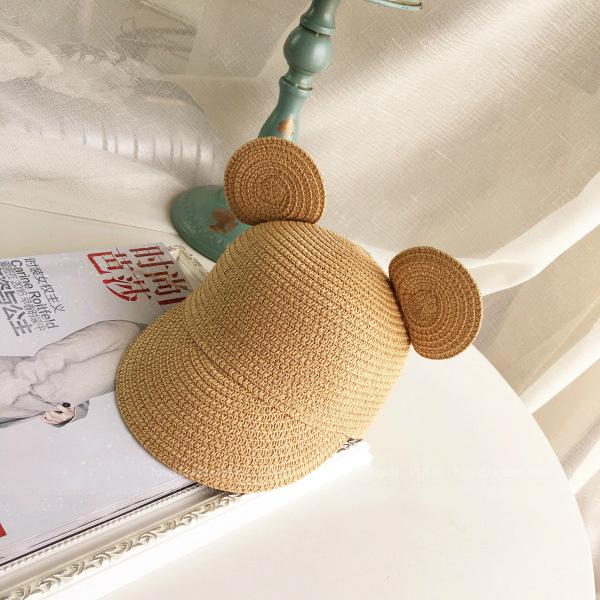 Cute Ears Children Straw Hat