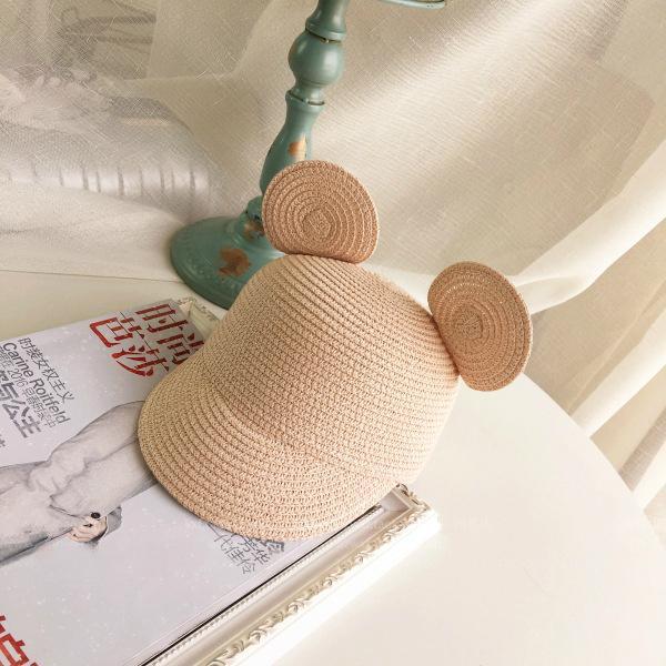 Cute Ears Children Straw Hat