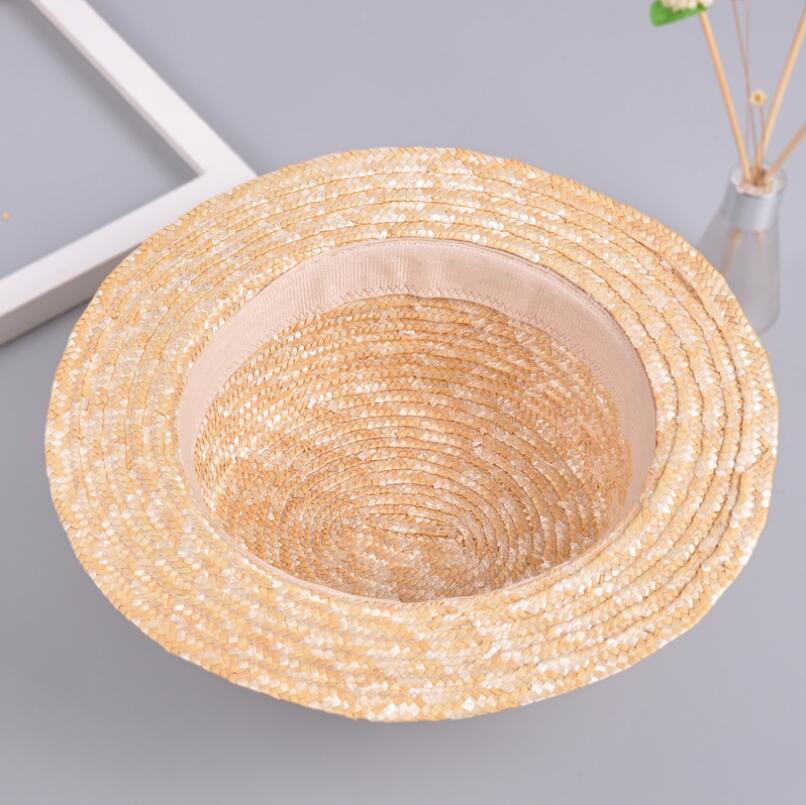 Cute Child Straw Bowknot Sun Hat