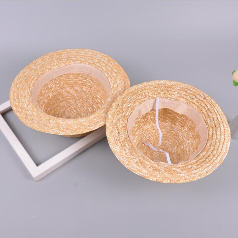 Cute Child Straw Bowknot Sun Hat