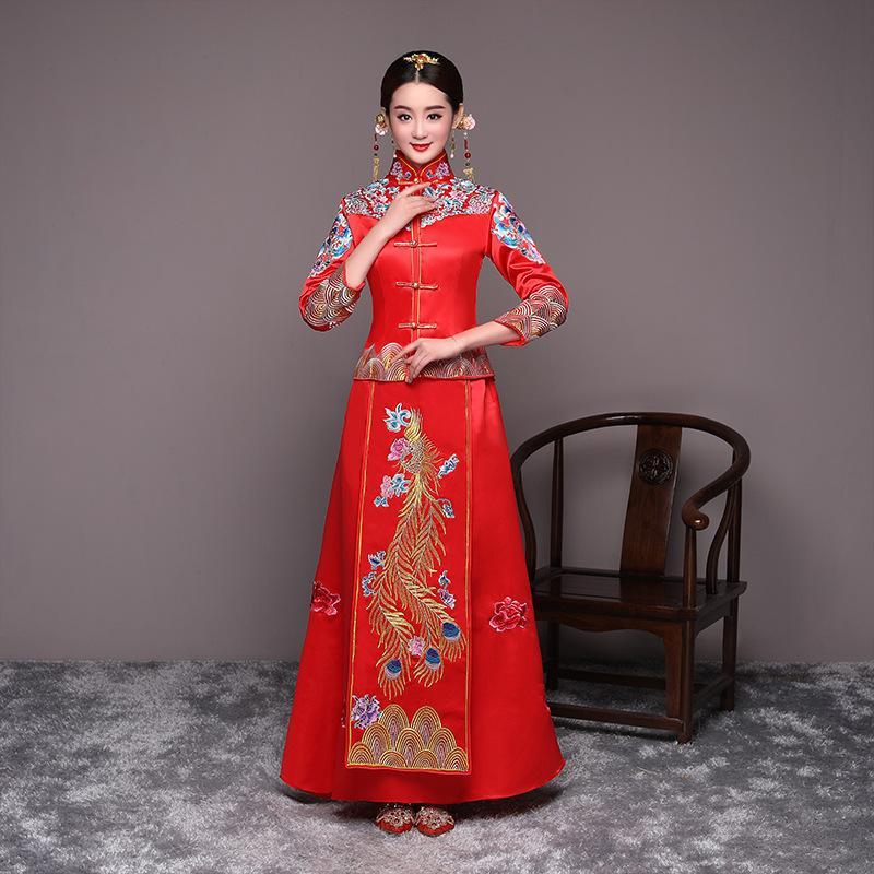 Chinese Women Wedding Dress QiPao