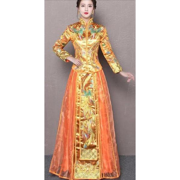 Bridal groom Gown Chinese Traditional Dress