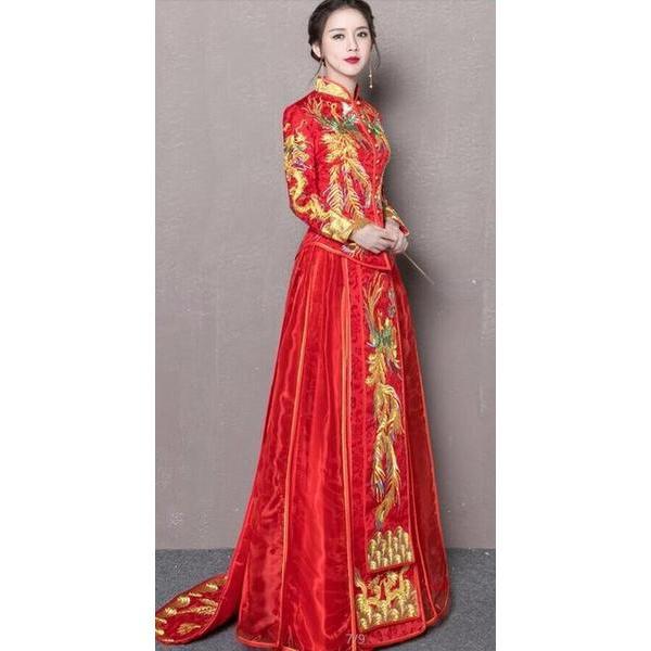 Bridal groom Gown Chinese Traditional Dress
