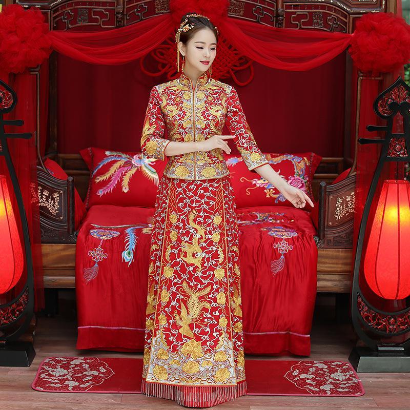 Chinese Style Bride Wedding Dress