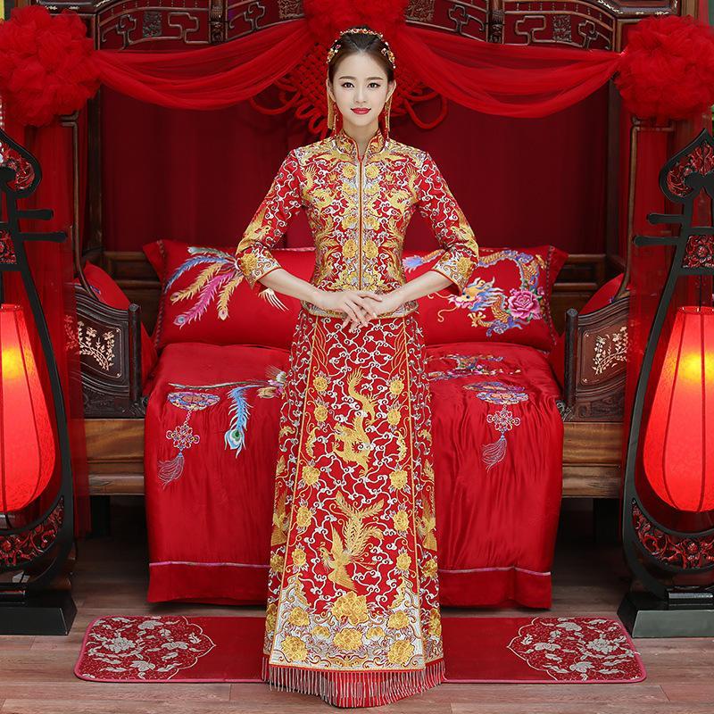 Chinese Style Bride Wedding Dress