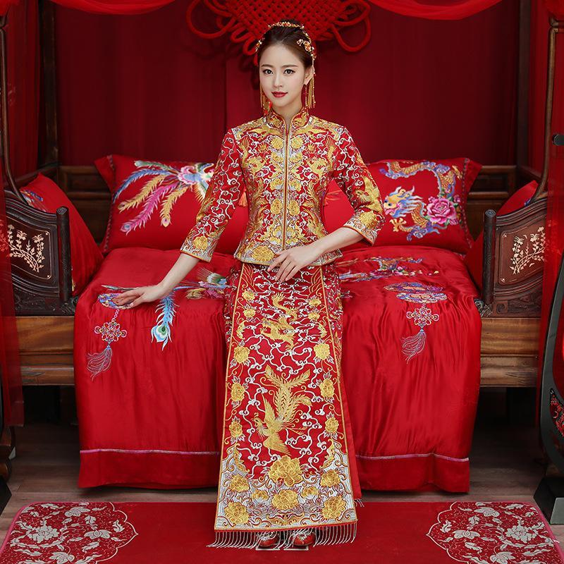 Chinese Style Bride Wedding Dress