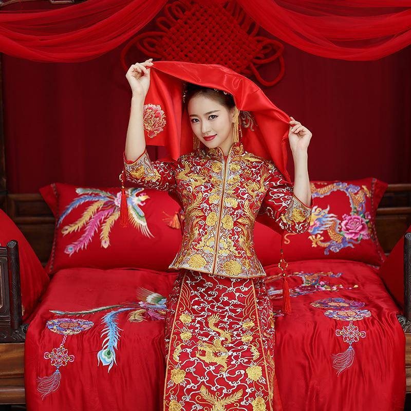 Chinese Style Bride Wedding Dress