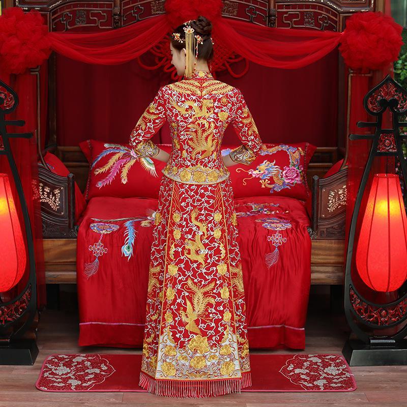 Chinese Style Bride Wedding Dress