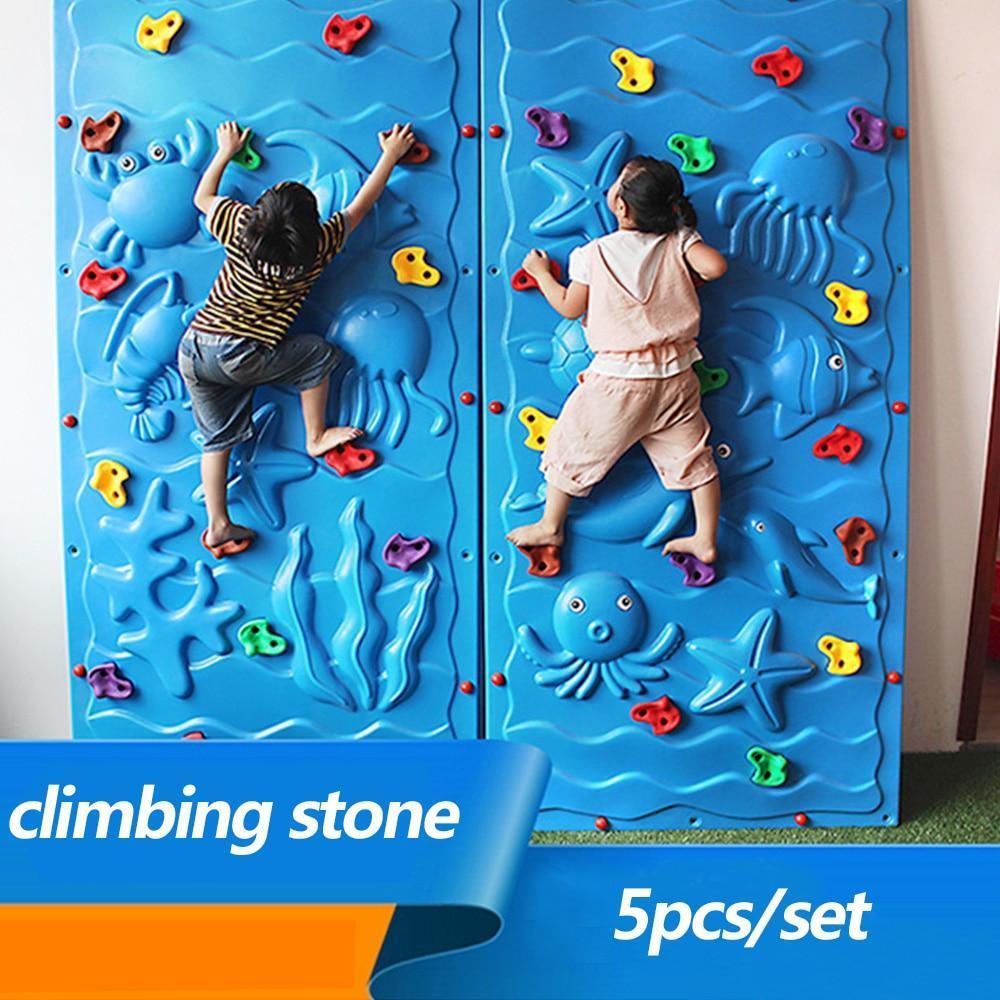 5pcs/set Plastic Wall Climbing Stones