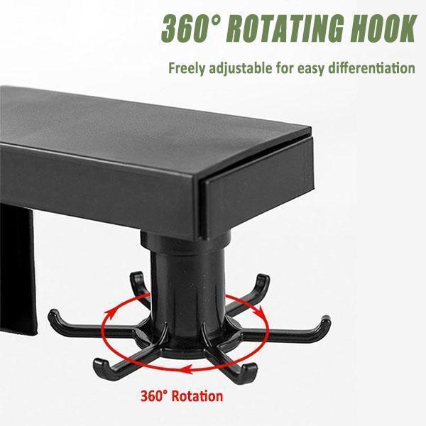All-Purpose Nail-free Rotating Shelf