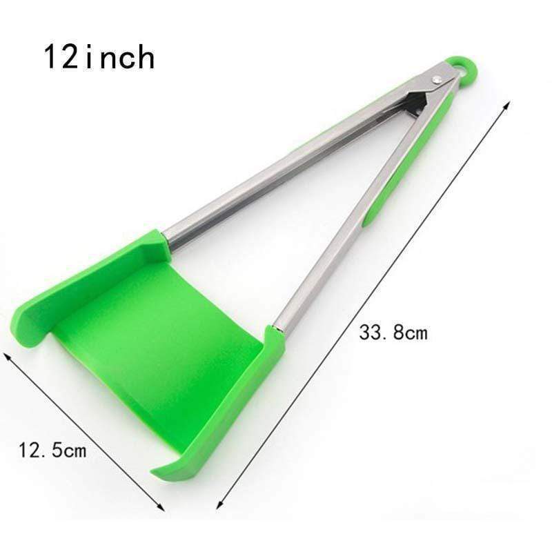 2 in 1 Kitchen Spatula and Tongs