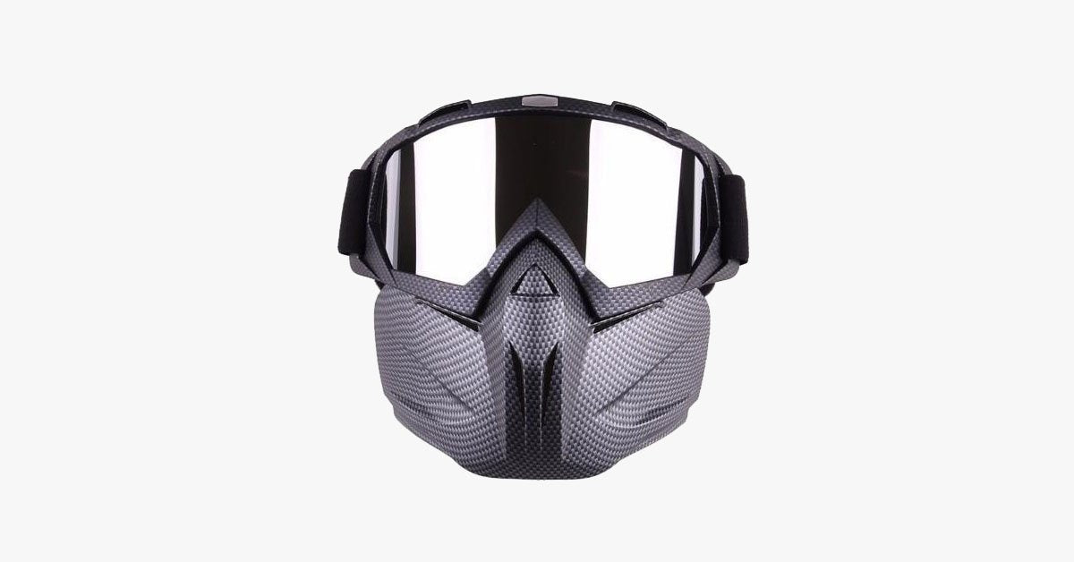 Winter Sports Ski Mask - Double-Layer Lens & Breathable