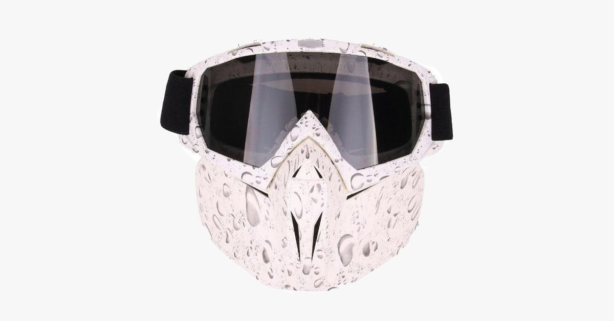 Winter Sports Ski Mask - Double-Layer Lens & Breathable