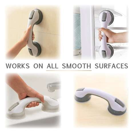 Anti-slip Bathroom Shower Suction Grab Bars Rails