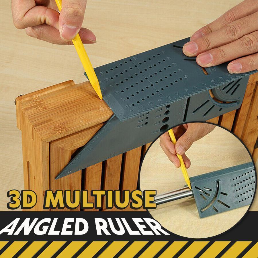 3D Multi-Angle Measuring Ruler