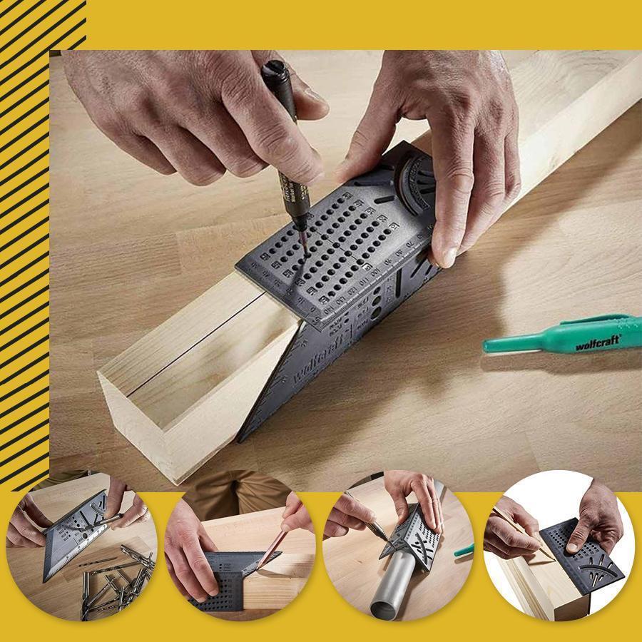 3D Multi-Angle Measuring Ruler