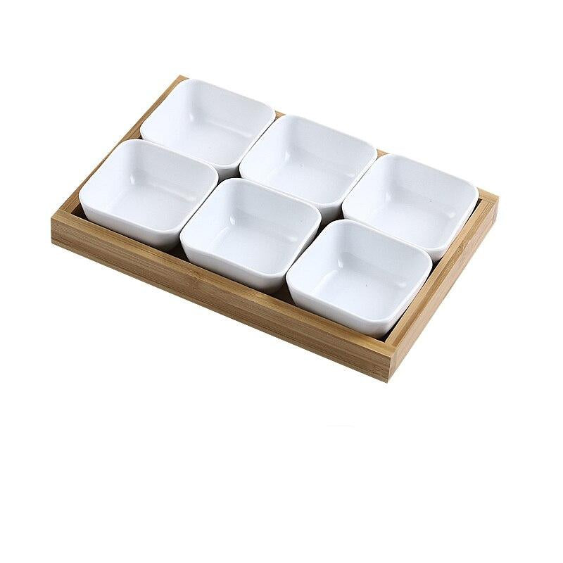 Ceramic Snack Serving Dish Sets
