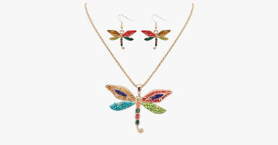 3pcs Butterfly Hippie Pendant Set